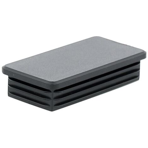 EMBOUT INTERIEUR NOIR PERGA RECTANGULAIRE 60X40 mm - BOUILLER PLASTIQUES