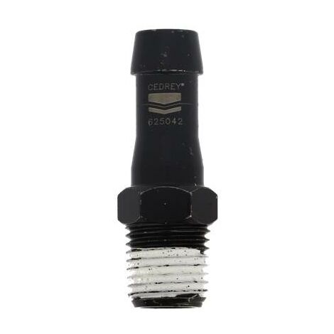 EMBOUT MALE 1/2'' TUYAU 13MM CANNELE FILETE CEDREY