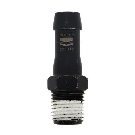 EMBOUT MALE 1/4'' CANNELE 10MM CANNELE FILETE  CEDREY