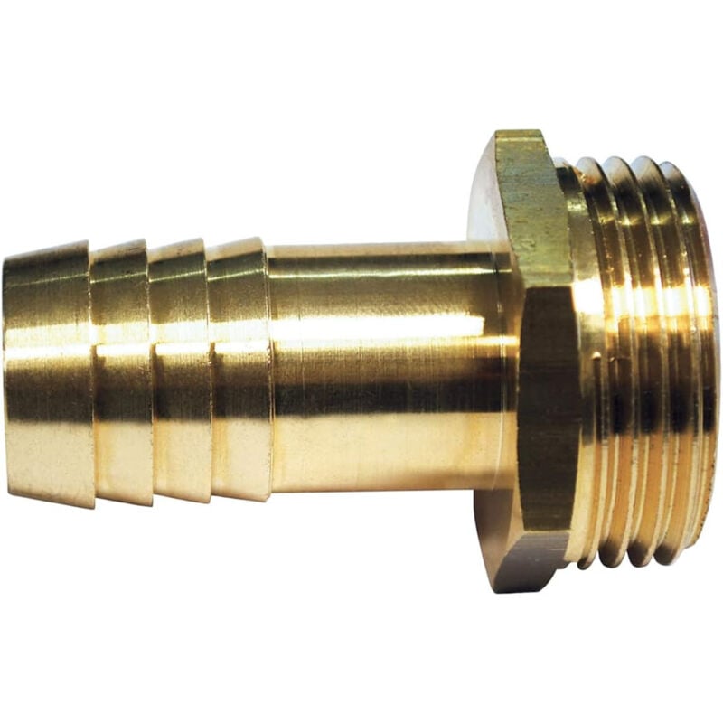Embout mâle laiton - Filetage: 40 x 49 - ø tuyau mm: 40 - ø crans: 41.5