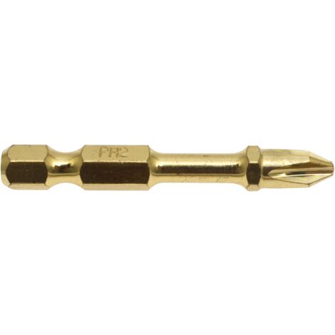 EMBOUT PH2 50"IMPACT GOLD"2PCS MAKITA B-39160