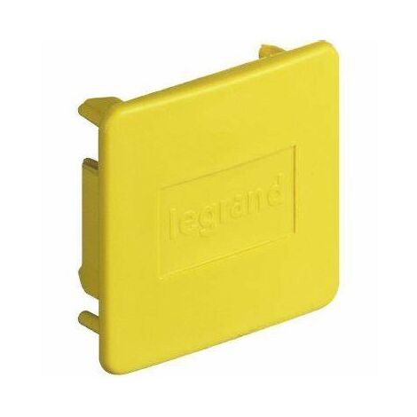 embout plastique - ep41 - 41 x 41 - jaune - cablofil 348577