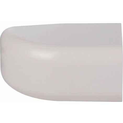 BESOIN D'HABITAT Embout plastique rigide - blanc crème RAL 9001