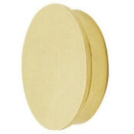 Embout plat - Décor : Poli - Matériau : Laiton - CUIVRINOX