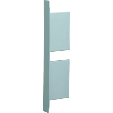 Embout pour BKIS épais 25mm 2 compart acier (VERZ) zingué (BKIS251306DVERZ)