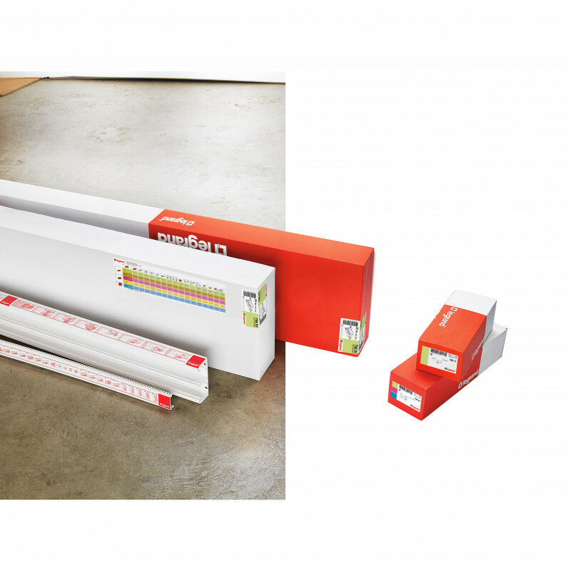 Embout pour goulotte à clippage direct Mosaic 50x80mm blanc (075611)