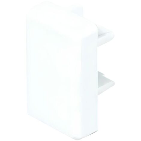 Embout pour goulotte, moulure 20 x 12,5 mm - Blanc - EFAPEL - 10035ABR