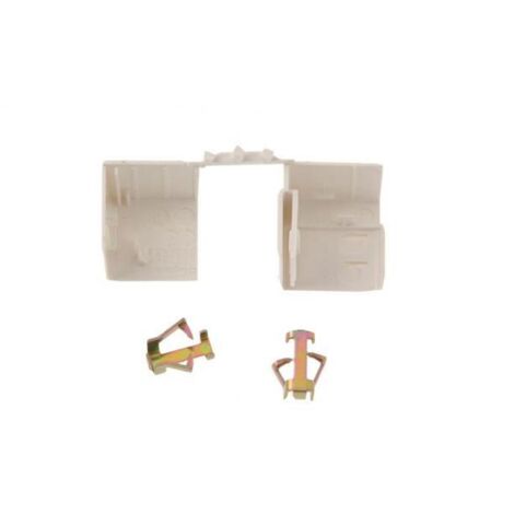 Embout pour moulure DLPlus 40x12,5 blanc