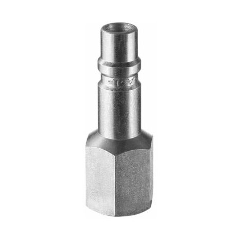 Embout pour raccords rapides pneumatiques PREVOST, Filetage vers Femelle G 1/2 Femelle 1/2pouces ISO B11 en Acier ( Prix pour 1 )