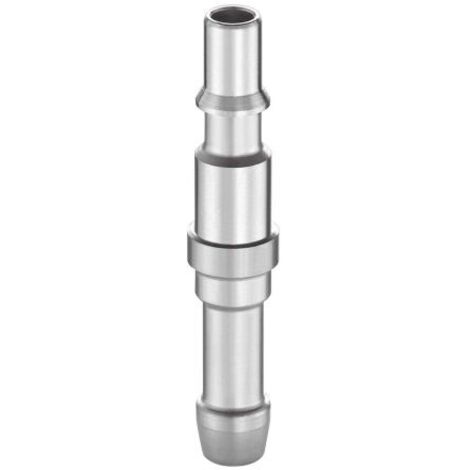 Embout pour raccords rapides pneumatiques  PREVOST, Tuyau cannelé 10mm ISO C6 en Acier traité ( Prix pour Sachet de 2 )