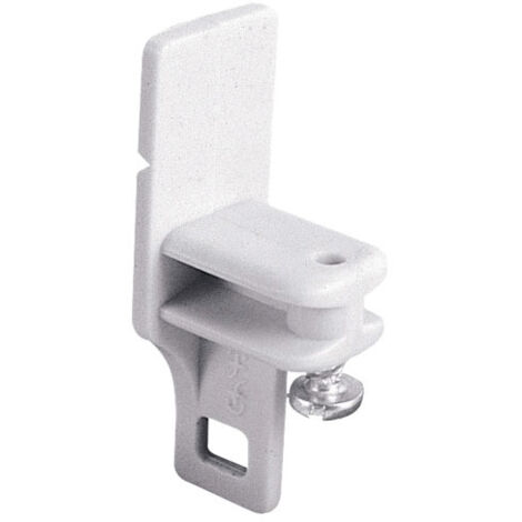 Embout pour rail aluminium blanc (boîte 50 unités)