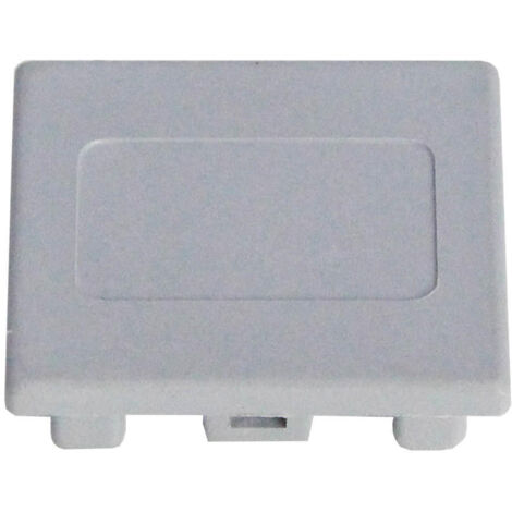 Embout pour rail triphasé - Argent