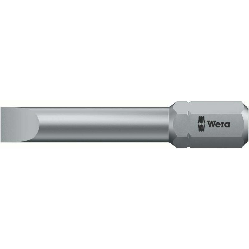 Wera - embout pour vis à tête fendue 12 mm 05057240001 acier à outils extra-rigide, allié forme (embouts): d 8 1 pc(s)
