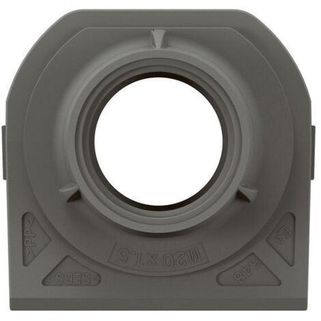 Embout presse-étoupe - 1 entrée - ISO20 - Anthracite - Plexo - 069663L - Legrand