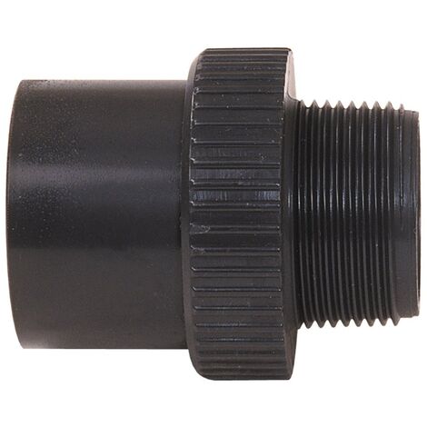 embout pvc pression - femelle - diamètre 25 mm - filetage 20 x 27 - nicoll e2520f