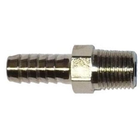 EMBOUT, RACCORD TUYAU DE 8 MM FILETAGE MALE 3/8