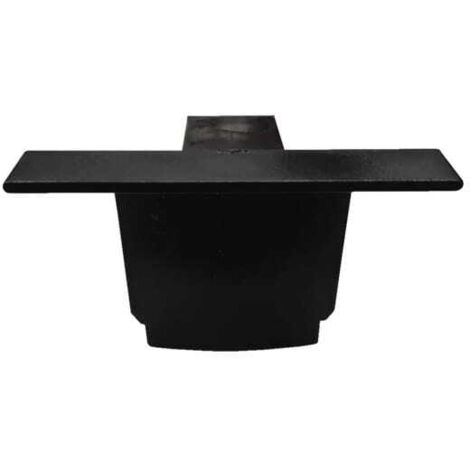 Embout rail encastré 3 circuits CTLS noir Nowodvorski