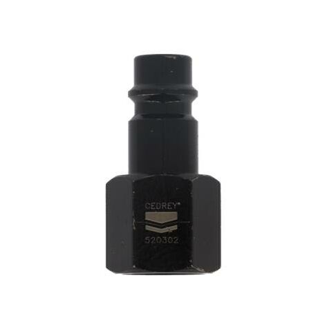 EMBOUT RAPIDE FEMELLE 1/4'' TYPE EURO CEDREY