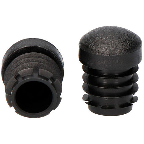 Embout Rentrant Noir Circulaire ø28mm
