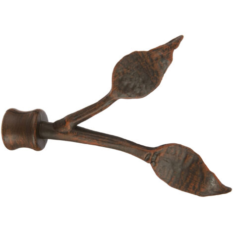 Embout Rideau Feuilles - Style Rustique - Ateliers 28
