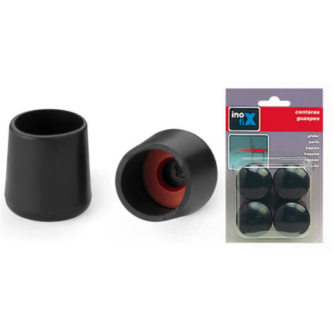 Embout Rondx4 Pour Diam20 Noir - Inofix