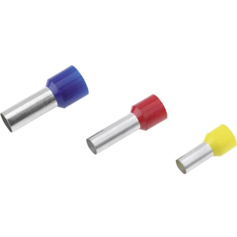 Embout simple dextrémité de câble Cimco 18 1020 16 mm² x 18 mm partiellement isolé ivoire 100 pc(s)