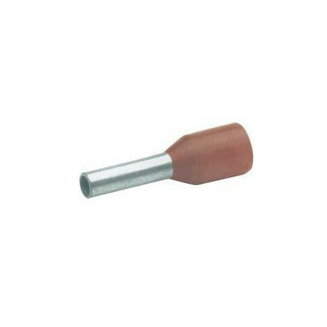 Embout simple d'extrémité de câble Klauke 1718 1 mm² x 8 mm partiellement isolé rouge 1000 pc(s)