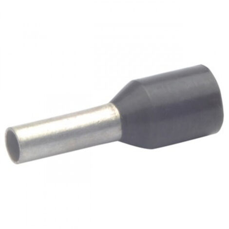 Embout simple d'extrémité de câble Klauke 1728 1.5 mm² x 8 mm partiellement isolé noir 1000 pc(s)