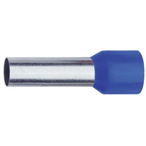 Embout simple d'extrémité de câble Klauke 47412 4 mm² x 12 mm partiellement isolé gris 100 pc(s)