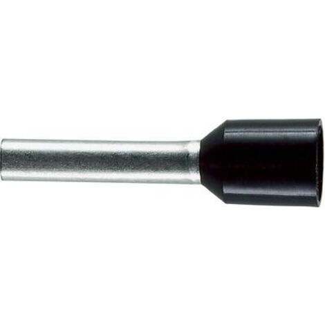 Embout simple d'extrémité de câble LAPP XL 1,5 BK 10 61802068 1.5 mm² x 10 mm partiellement isolé noir 500 pc(s)