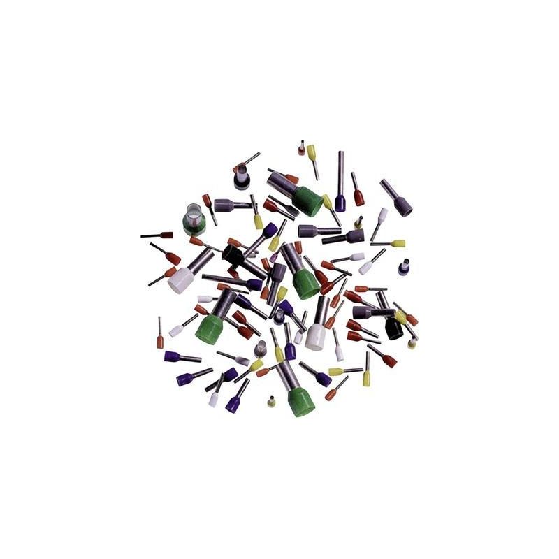 Embout simple d'extrémité de câble Lappkabel 61721960 1 x 10 MM² x 12 mm partiellement isolé ivoire 100 pc(s)