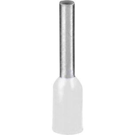 Embout simple d'extrémité de câble Phoenix Contact AI 0,5 - 8 WH 3200014 0.5 mm² x 8 mm partiellement isolé blanc 100 pc(s) X42658