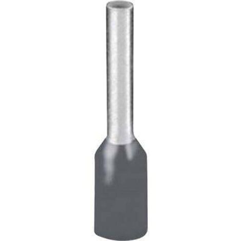 Embout simple d'extrémité de câble Phoenix Contact AI 1,5 - 8 BK 3200043 1.5 mm² x 8 mm partiellement isolé noir 100 pc(s) X42650