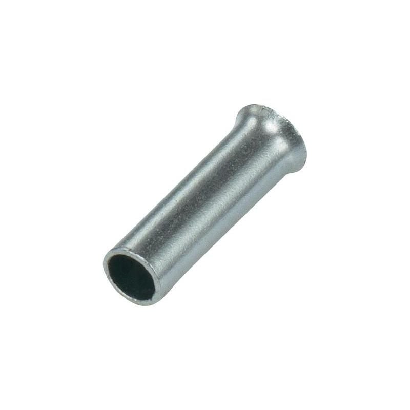 Embout simple d'extrémité de câble Vogt Verbindungstechnik 440818.47 10 MM² non isolé métal 100 pc(s)