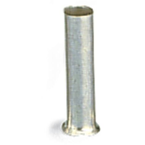 Embout simple d'extrémité de câble WAGO 216-101 0.5 mm² x 8 mm non isolé métal 1000 pc(s) D58623