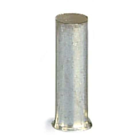 EMBOUT SIMPLE DEXTRÉMITÉ DE CÂBLE WAGO 216-106 2.50 MM² X 10 MM NON ISOLÉ MÉTAL 1000 PC(S)