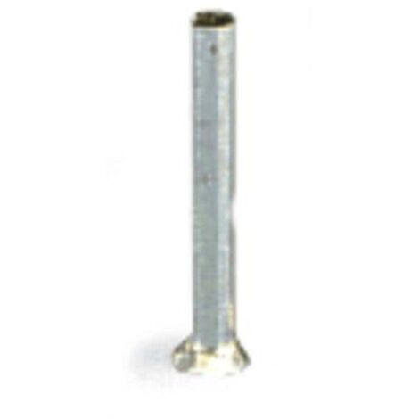 Embout simple d'extrémité de câble WAGO 216-131 0.25 mm² x 7 mm non isolé métal 1000 pc(s) D58616