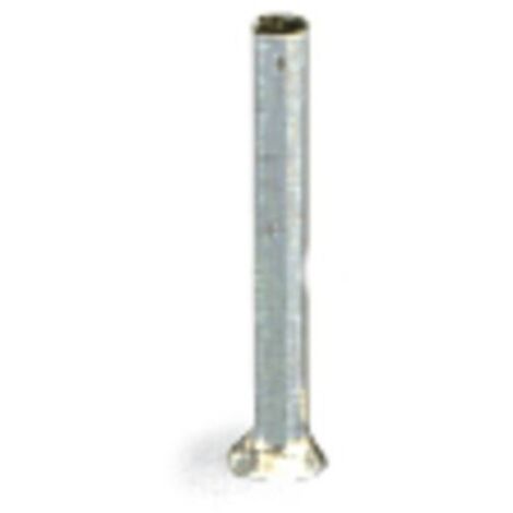 EMBOUT SIMPLE DEXTRÉMITÉ DE CÂBLE WAGO 216-132 0.34 MM² X 7 MM NON ISOLÉ MÉTAL 1000 PC(S)