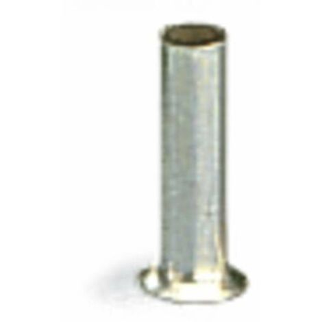Embout simple dextrémité de câble WAGO 216-151 0.25 mm² x 5 mm non isolé métal 1000 pc(s)