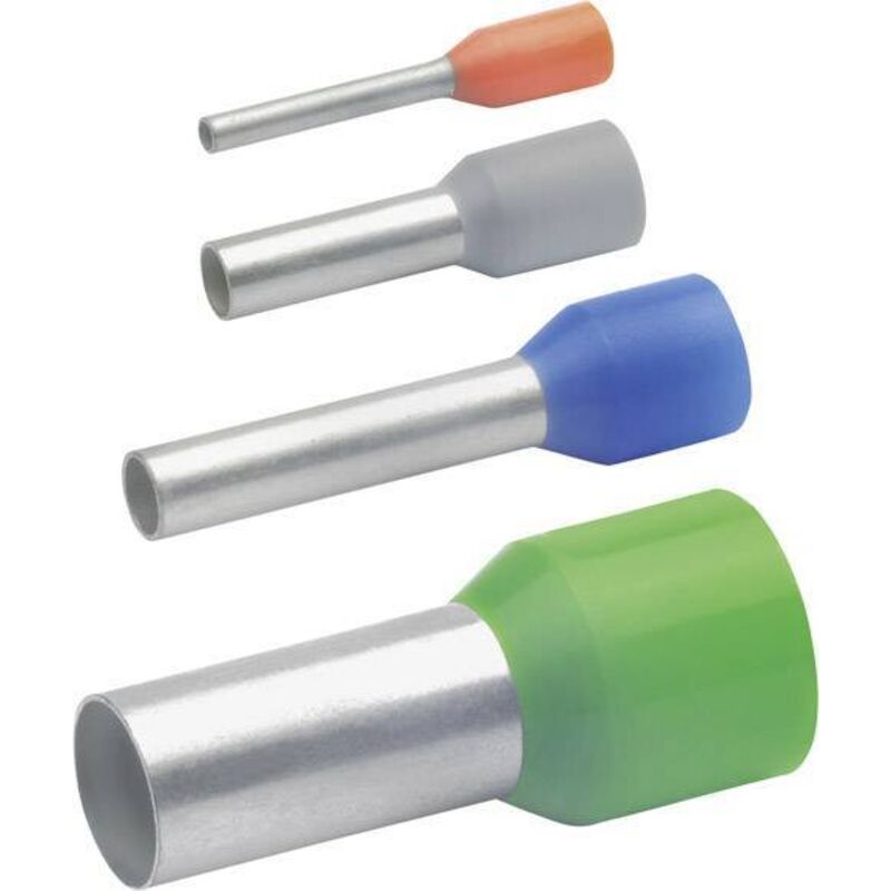 Embout simple dextrémité de câble Klauke 176E 10 MM² x 12 mm ivoire 100 pc(s)