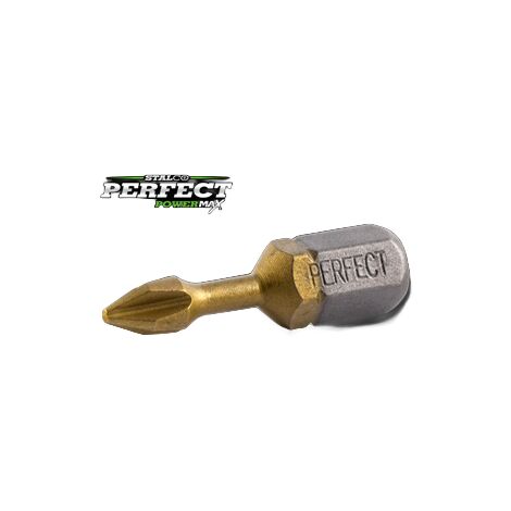 Embout STALCO PH3x25 TITANE PARFAIT