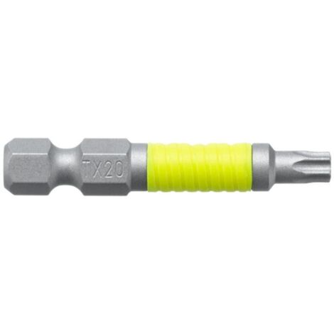 Embout standard série 6 pour vis torx T8 FLUO - Facom