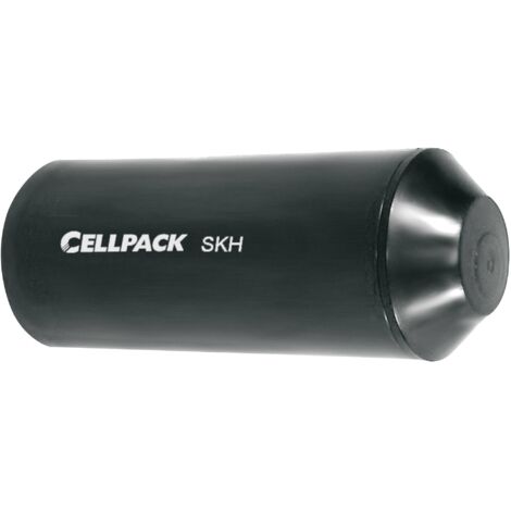 EMBOUT THERMORÉTRACTABLE NOIR 55 MM/25 MM LONGUEUR 150 MM CELLPACK SKH/55-25/B 125336