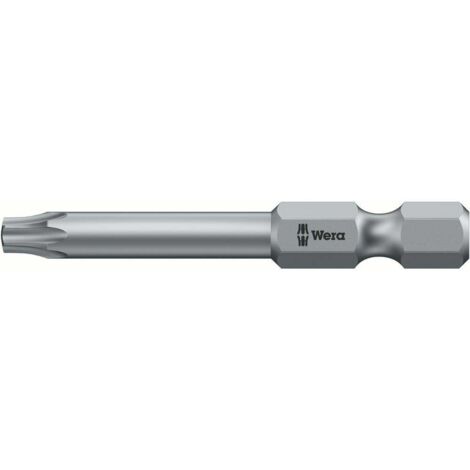 Embout Torx T 6 Wera 05134740001 Acier à outils allié, extra-rigide Forme (embouts): F 6.3 1 pc(s)