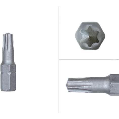 Embout Torx TX25 25mm - Par 10 pièces