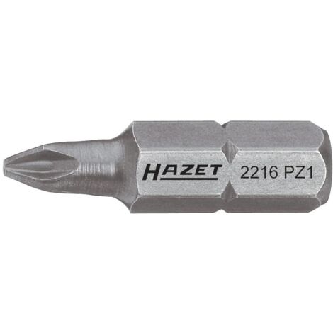 Embout-tournevis (bit) 2216-PZ3 ∙ Hexagone massif 1/4 pouce (6,3 mm) ∙ Profil Pozidriv PZ ∙ Taille PZ3