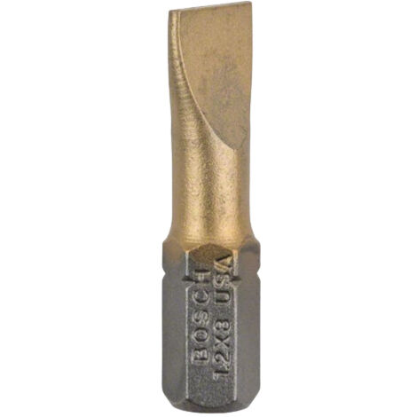 Embout tournevis plat Bosch MAXGRIP 2607001495 1,2x8 mm 25 mm - Pack de 3