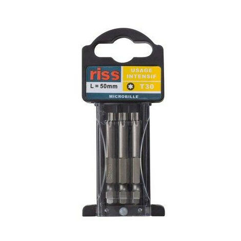 EMBOUT TOURNEVIS TX.T30LG50/3 RISS 9734P003000