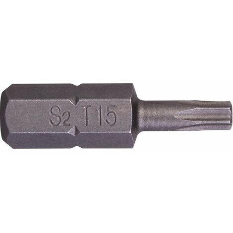 Embout Trempe dure Torx T15 - 25 mm - Riss