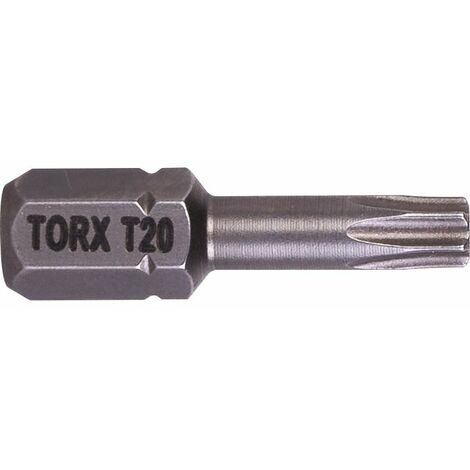 Embout Trempe extra dure Torx T20 - 25 mm - Riss